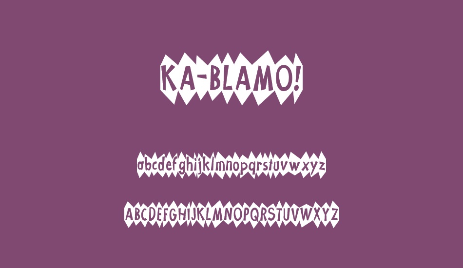 ka-blamo font