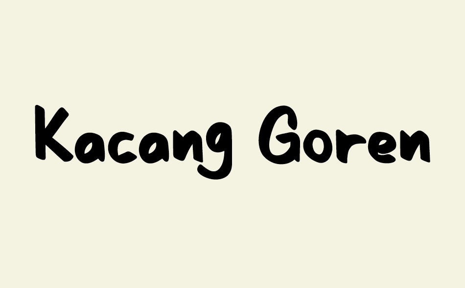 Kacang Goreng font big