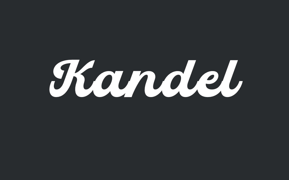 Kandel font big