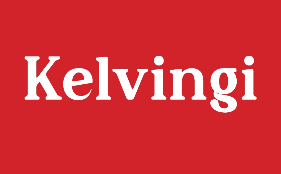 Kelvingi Rodrige font big