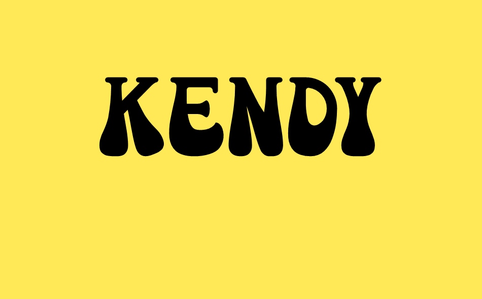 Kendy font big