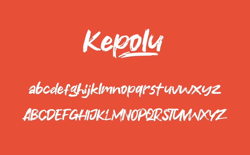 Kepolu font