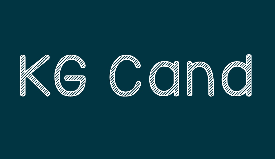 kg-candy-cane-stripe font big