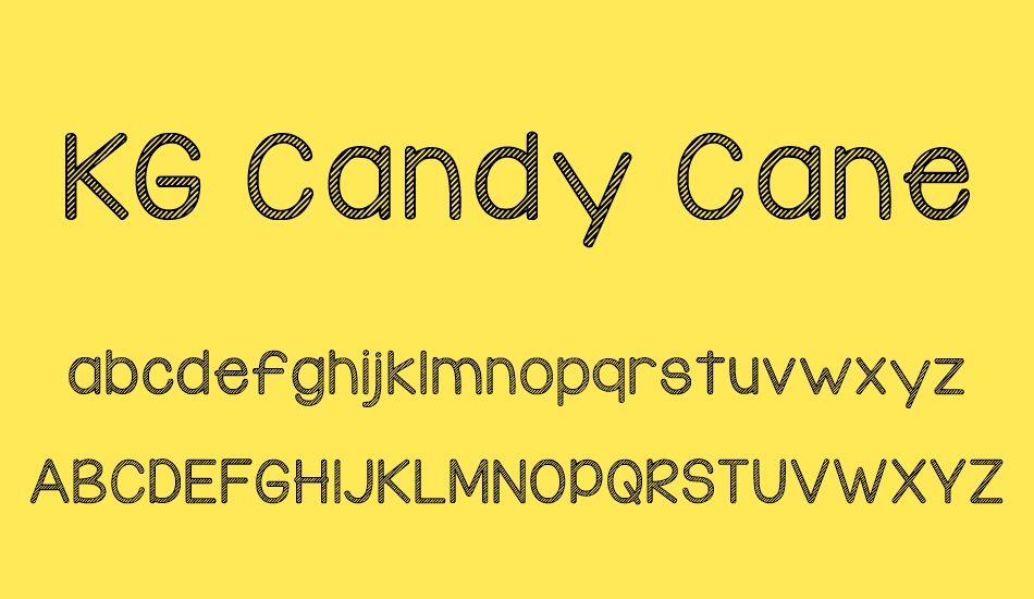 kg-candy-cane-stripe font