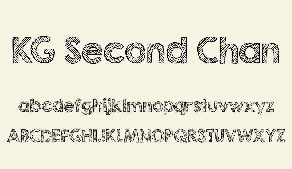 kg-second-chances-sketch font