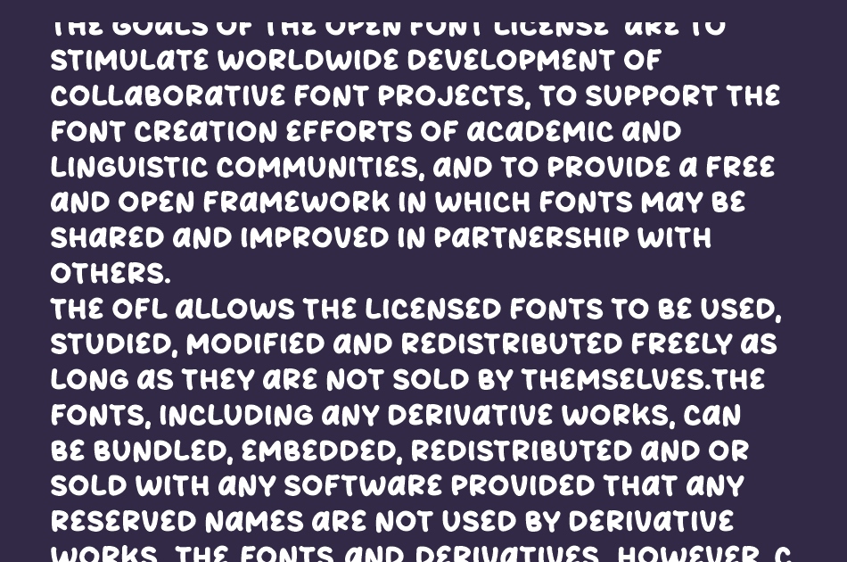 Kindheart font 1