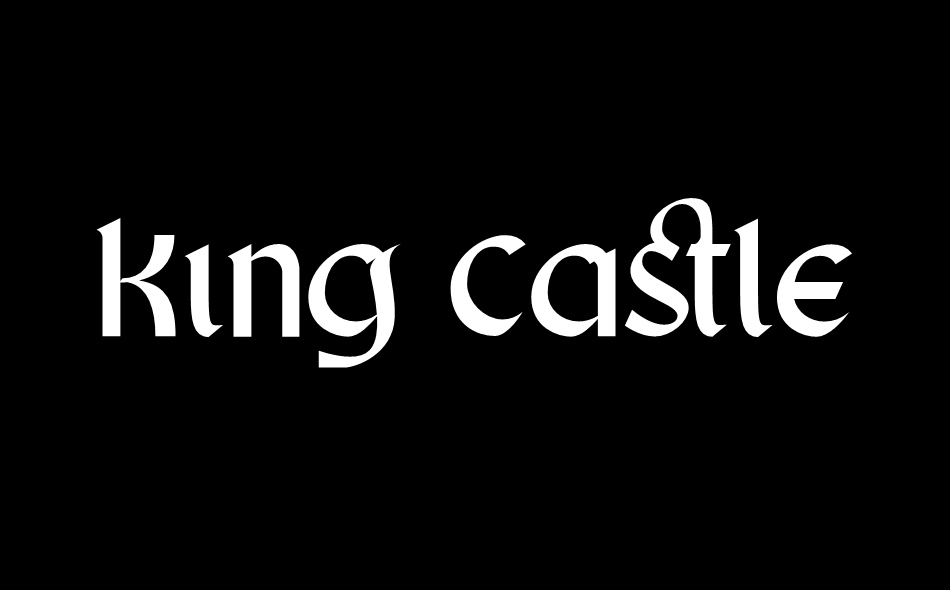 King Castle font big