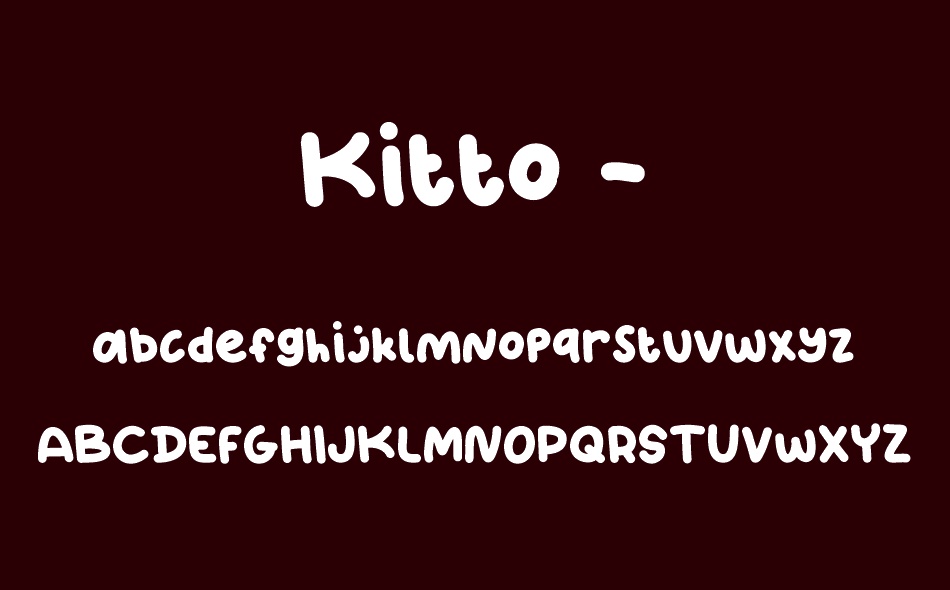 Kitto font