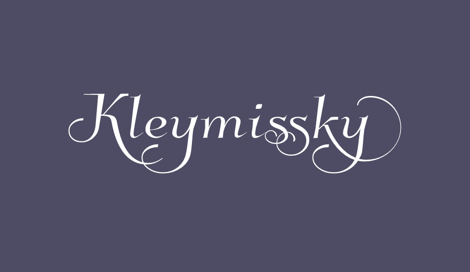 kleymissky font big
