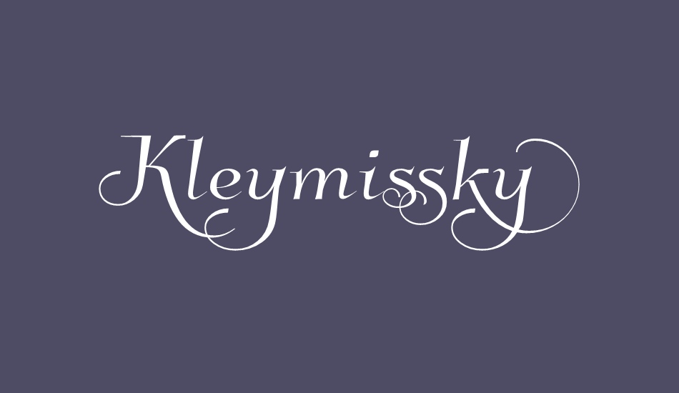 kleymissky font big