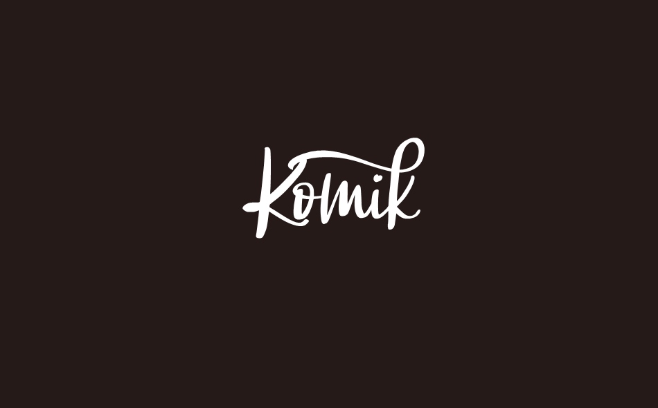 Komik font big