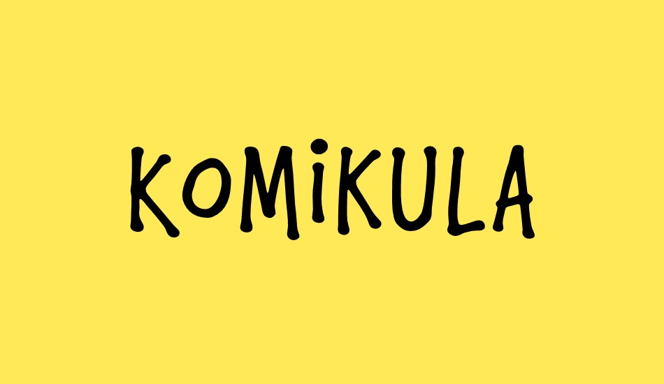 komikula font big