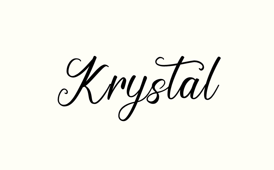 Krystal font big