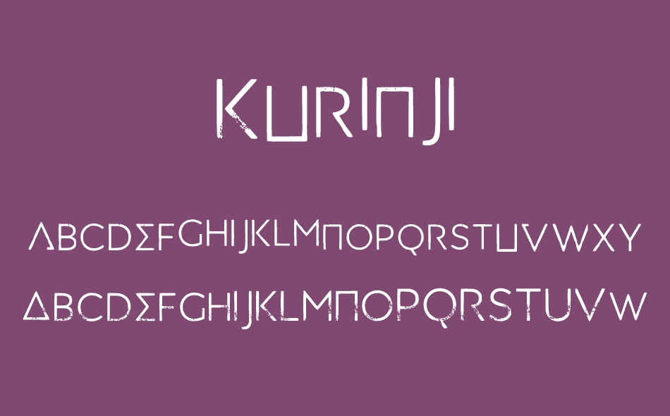 Kurinji font