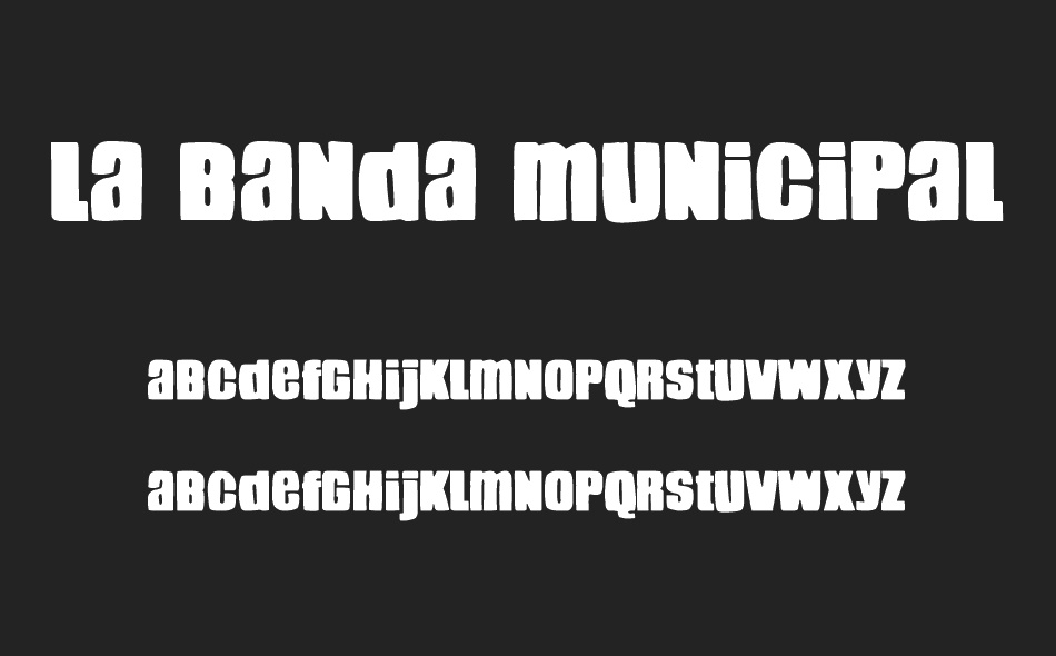 La Banda Municipal font