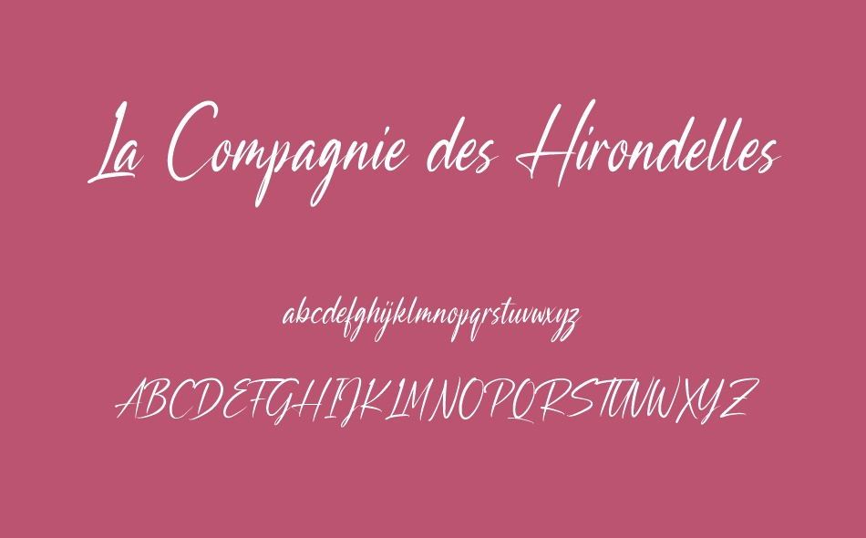 La Compagnie des Hirondelles font