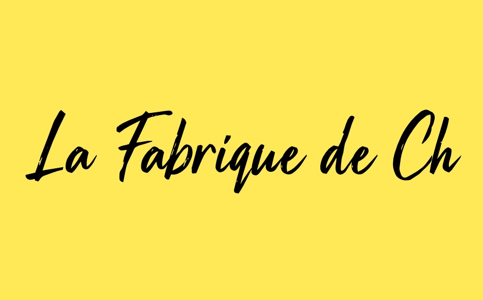 La Fabrique de Chocolats font big