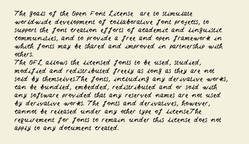 LaCarmella font 1