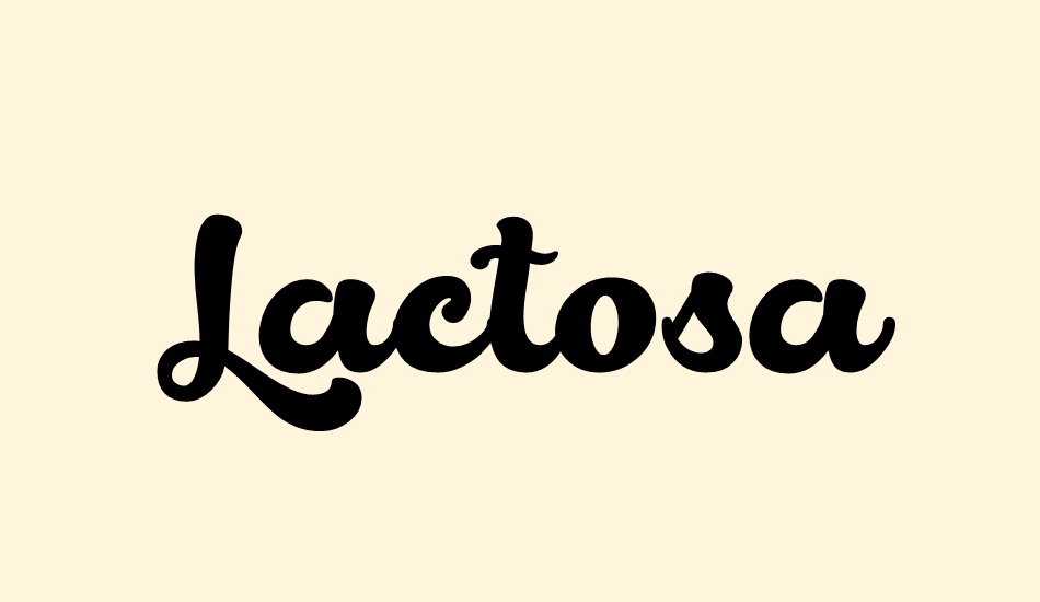 Lactosa font big