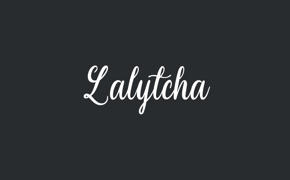 Lalytcha font big