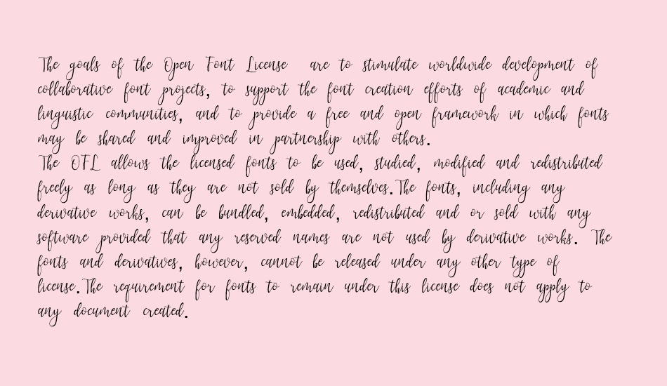 lanara demo font 1