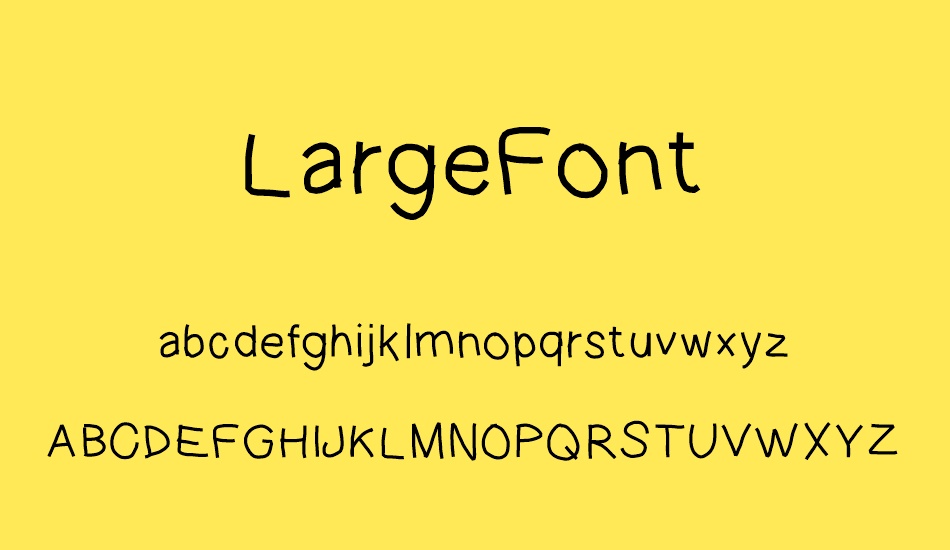 LargeFont font
