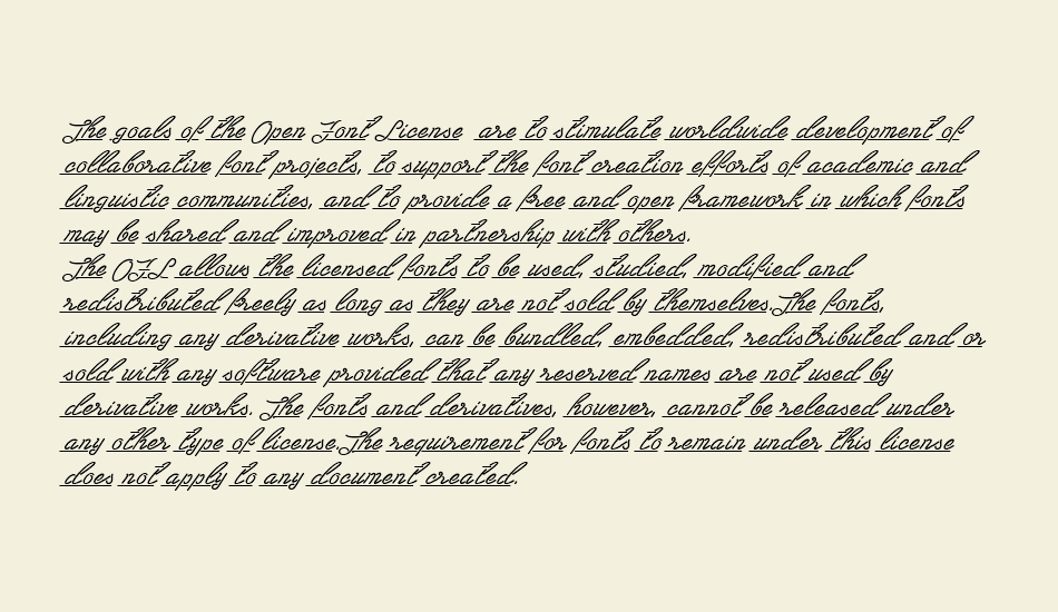 Las Enter Personal Use Only font 1
