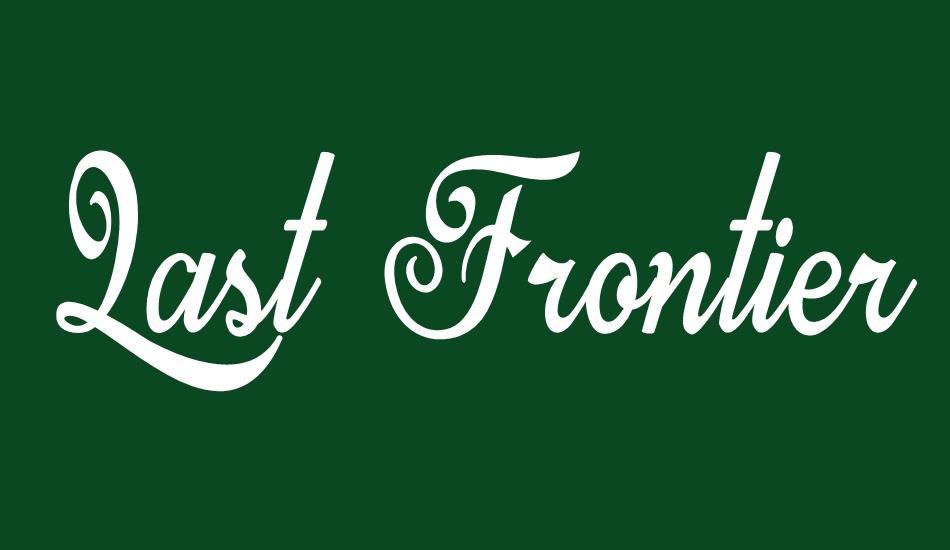 last-frontier-personal-use font big