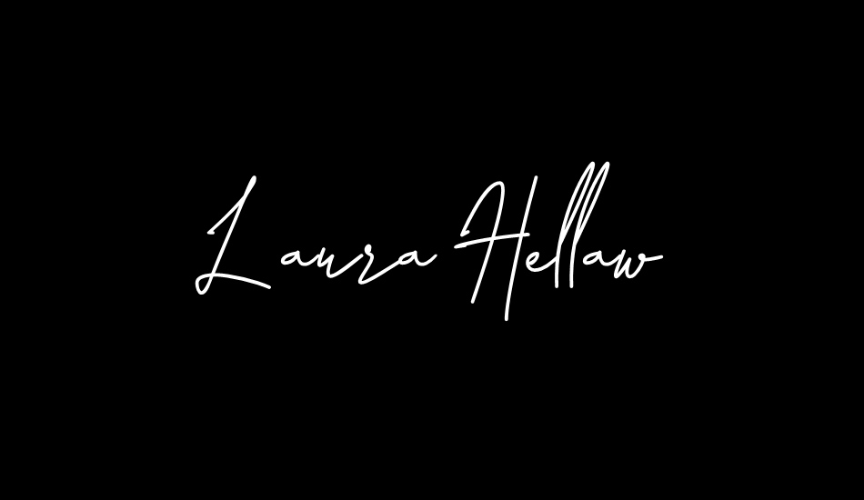 Laura Hellaw font big