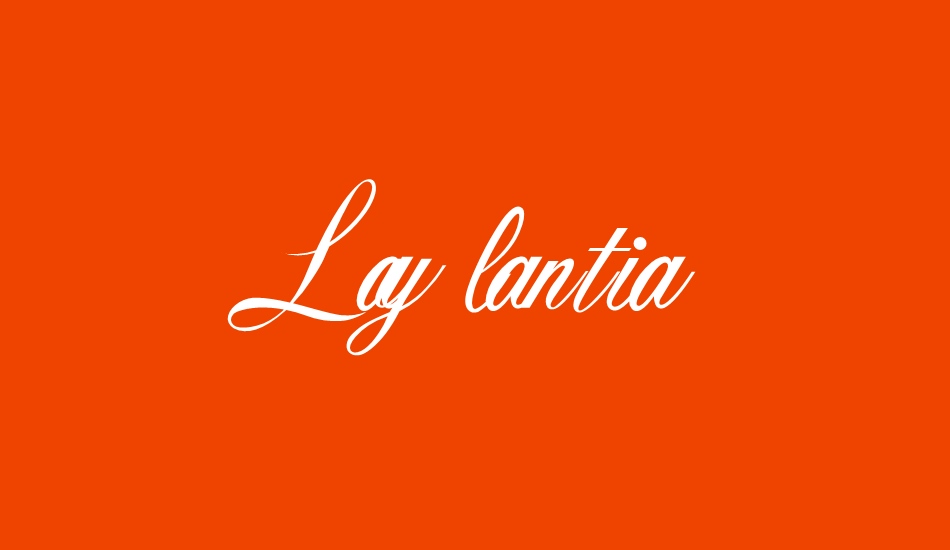 Laylantia font big