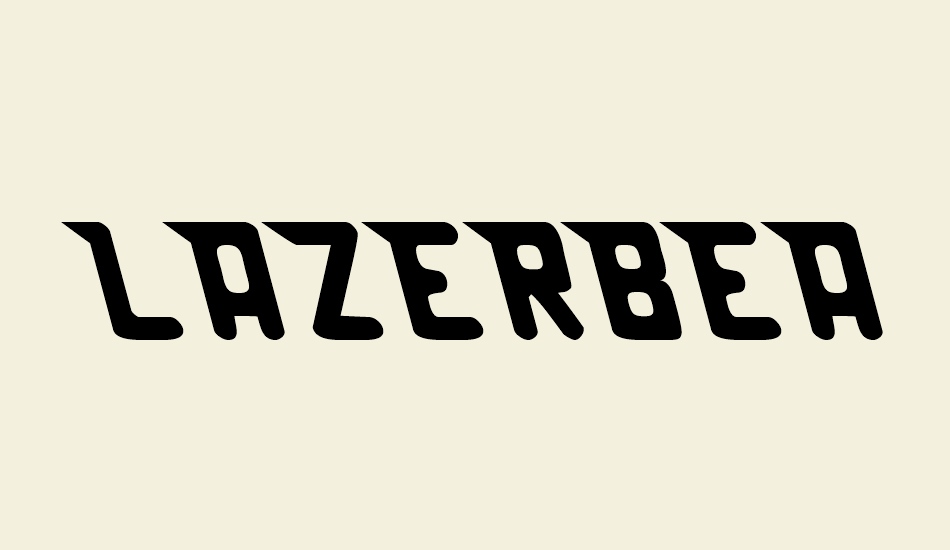 Lazerbeam surprise font big