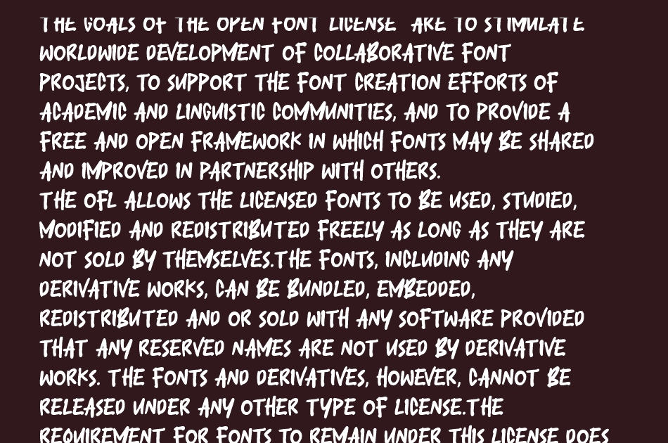 Laziness font 1