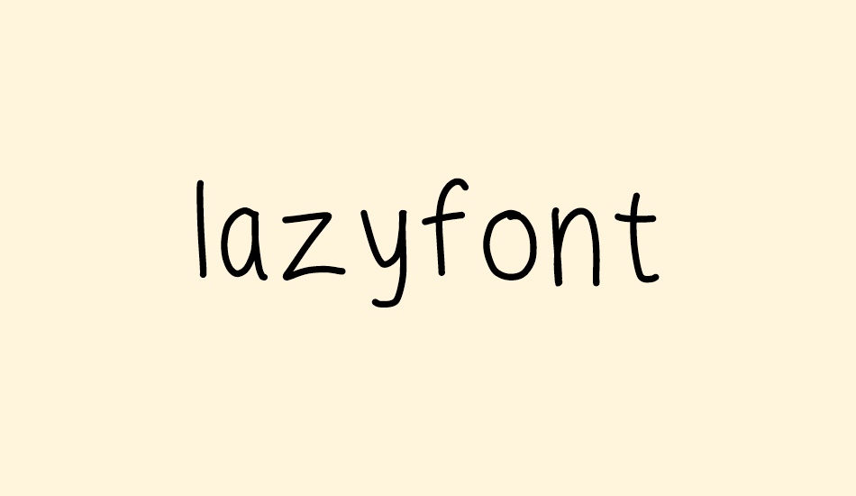 lazyfont font big