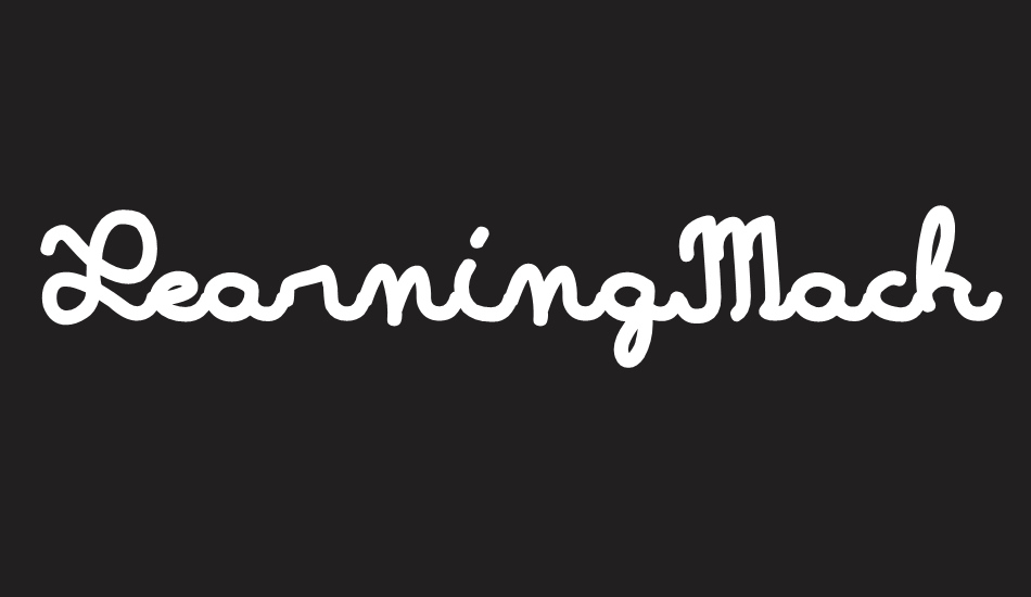 LearningMachine font big