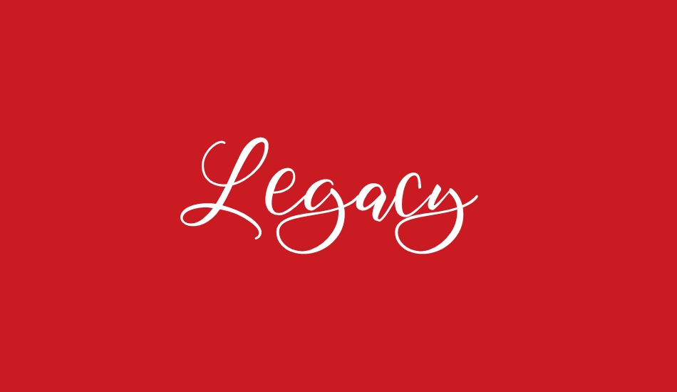 Legacy font big