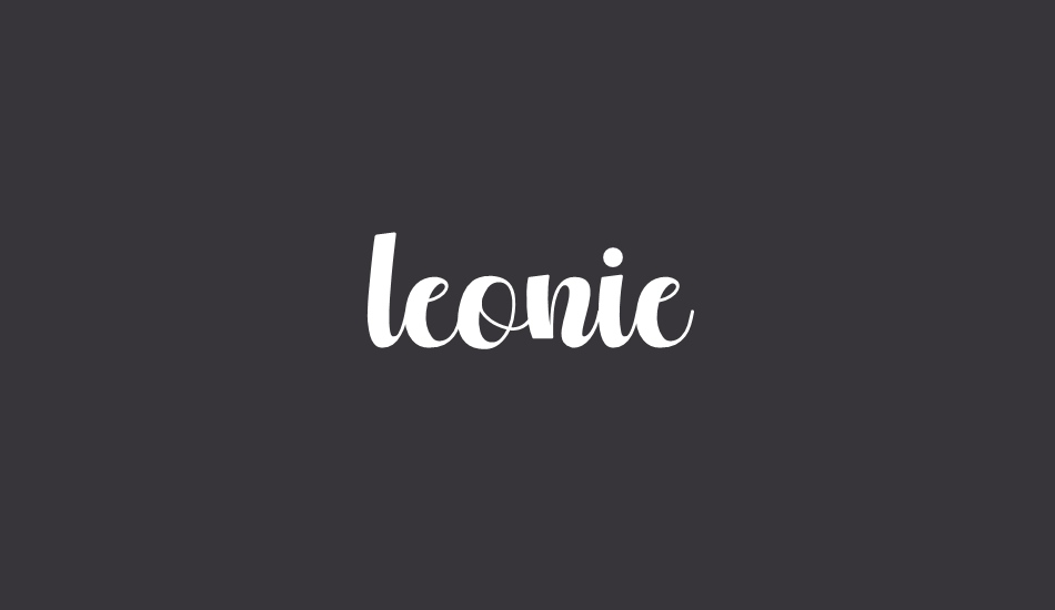 leonie font big