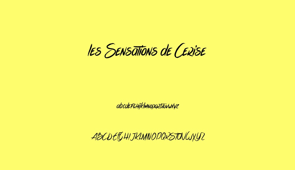 les Sensations de Cerise font