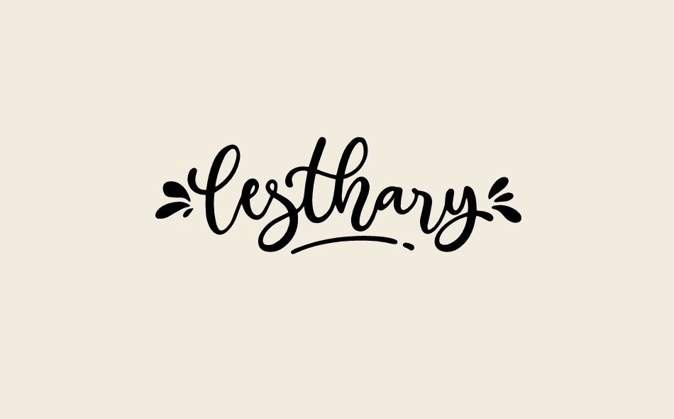 Lesthary font big