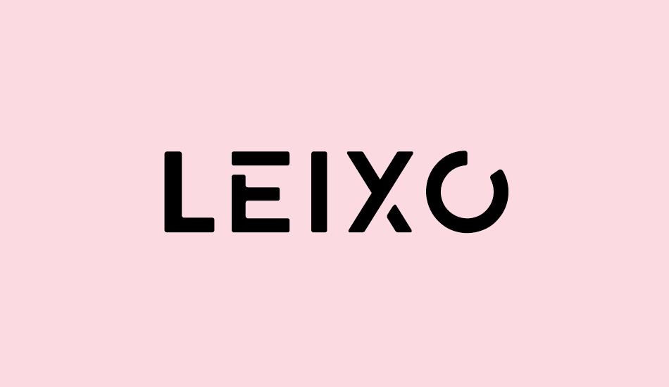 LEIXO DEMO font big