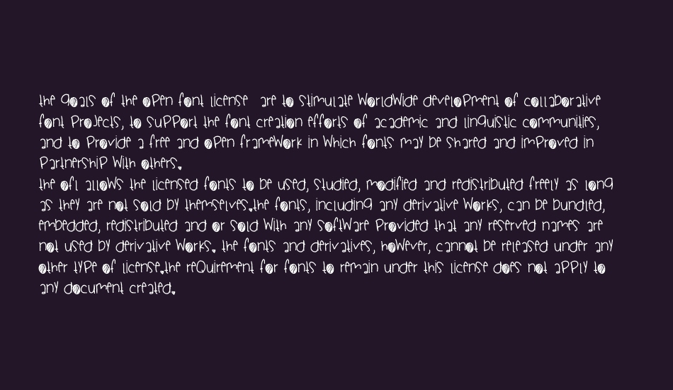 LibertySails font 1