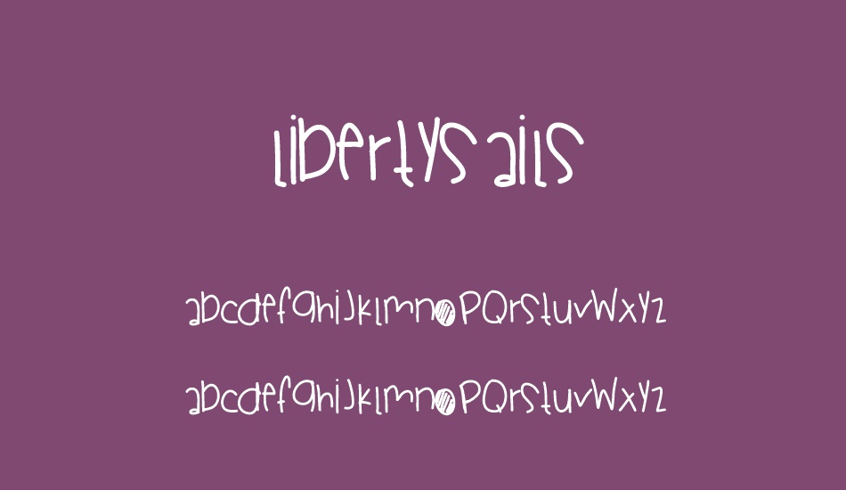 LibertySails font