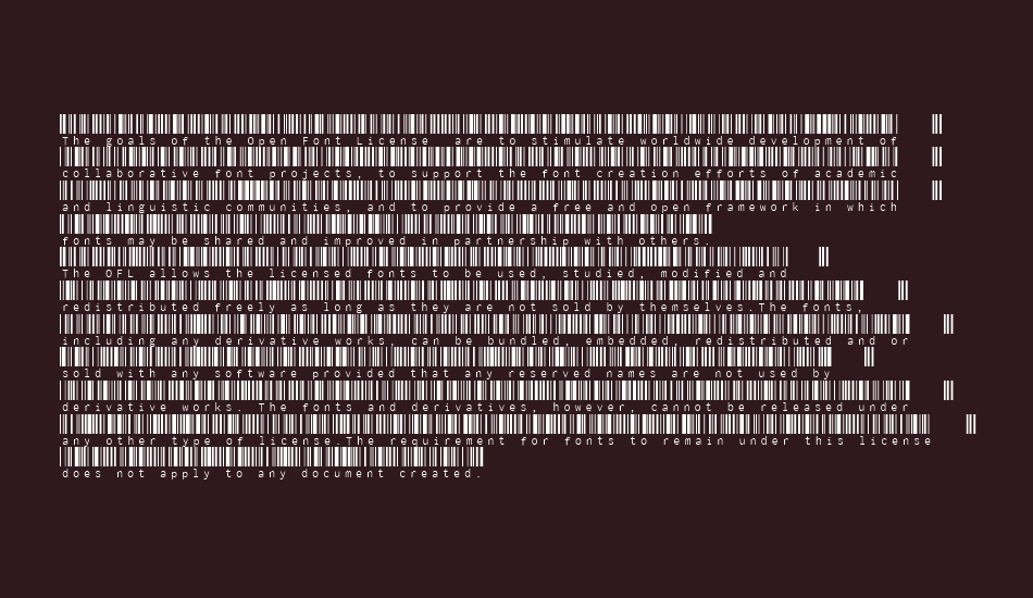 Libre Barcode 128 Text font 1