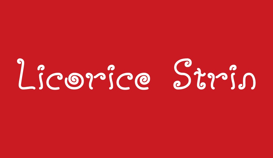 Licorice Strings BRK font big