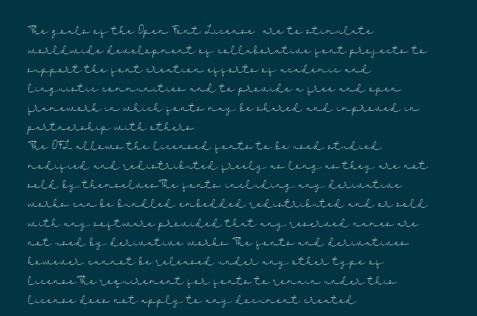 Lifelism font 1