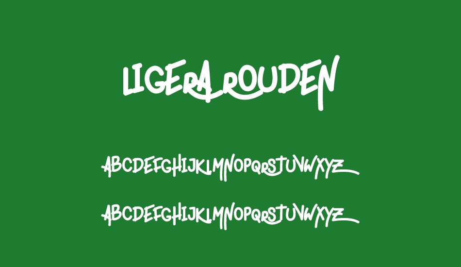 ligera rouden font