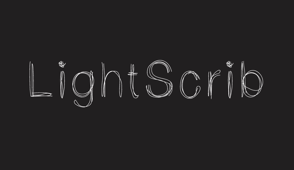 LightScribe font big