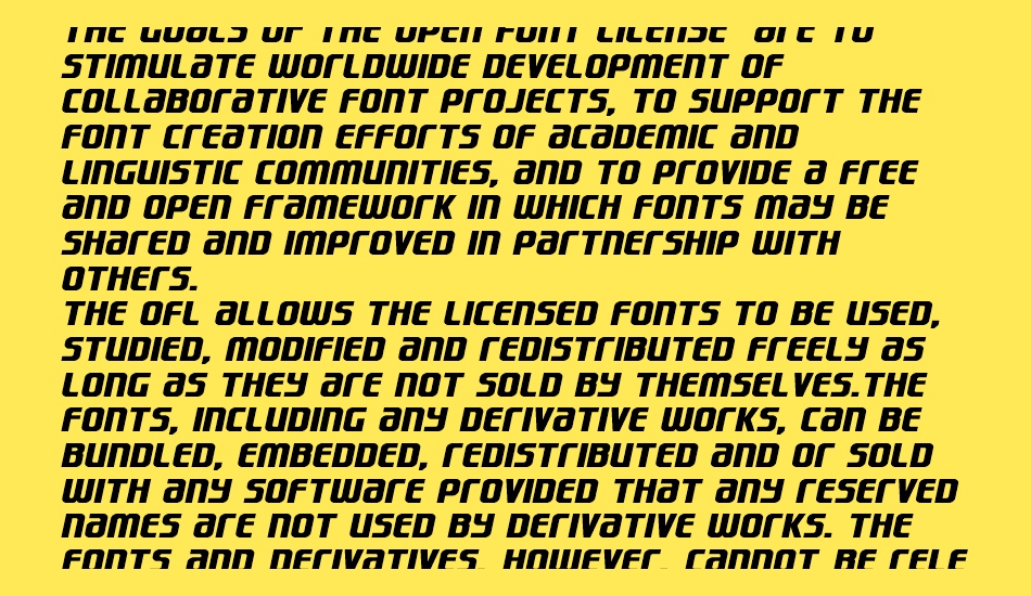 Lightsider font 1