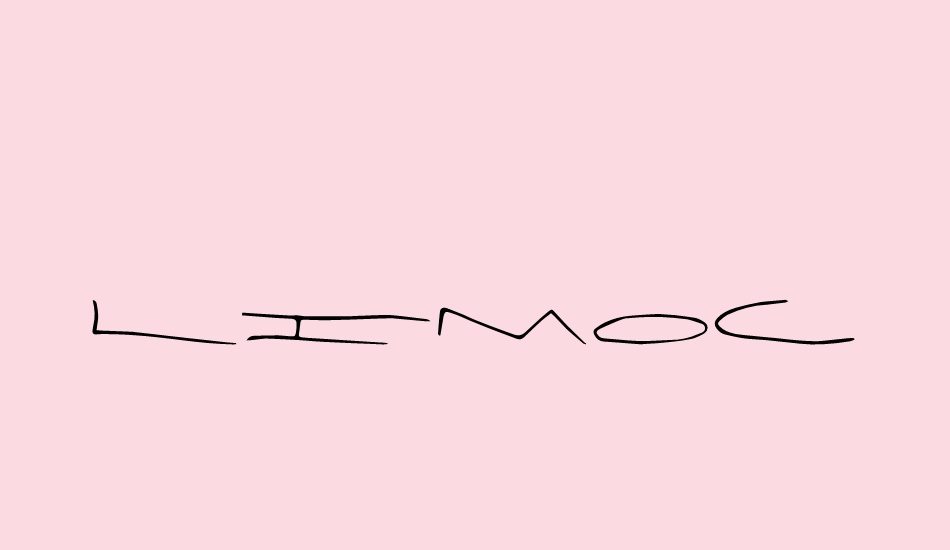 LimoCaps font big