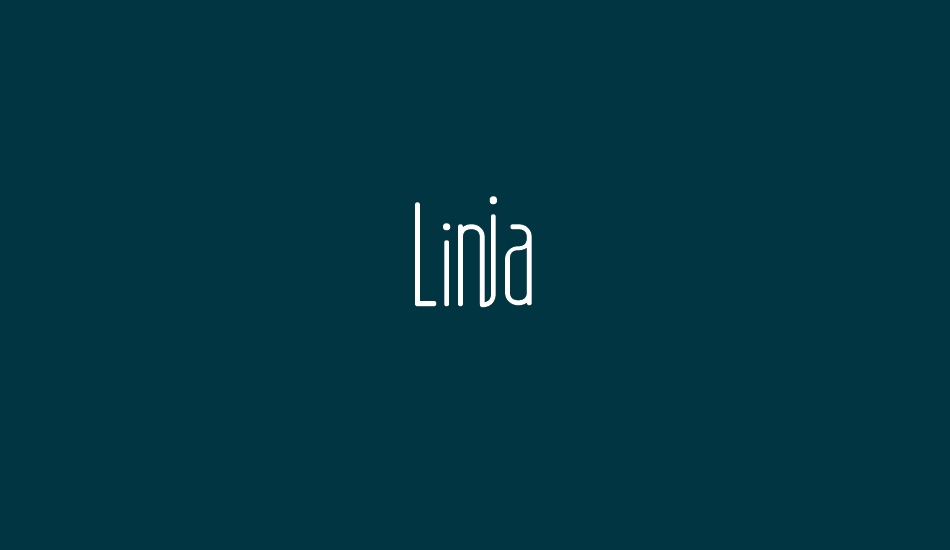 Linja font big