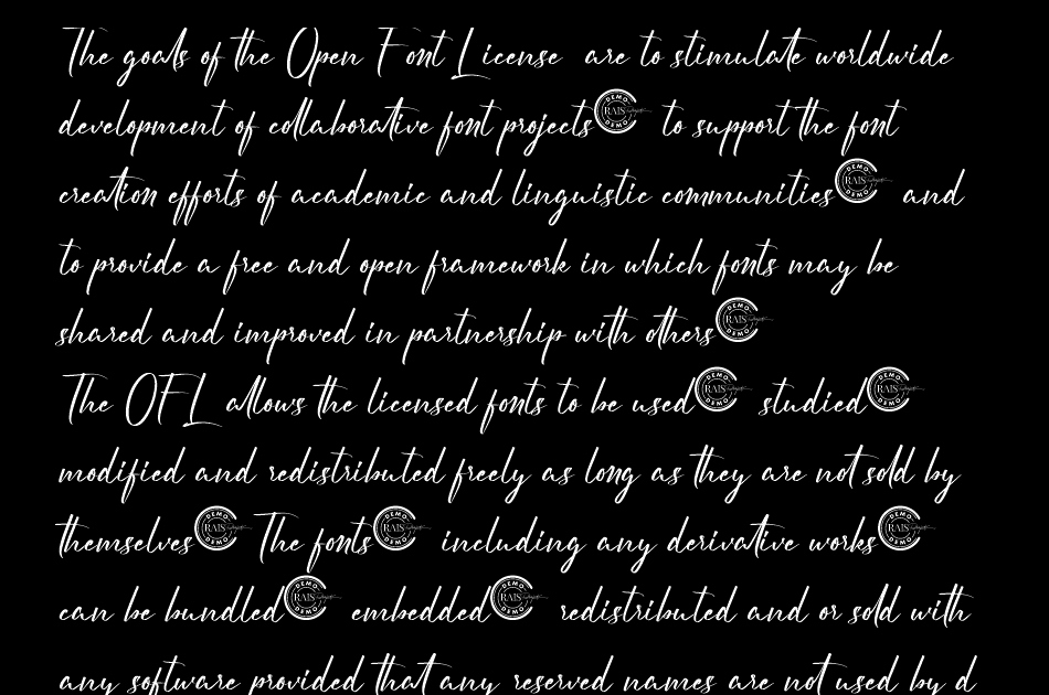 Lithonia font 1